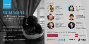 Reimagine our Children’s Future – a forum on COVID-19 Private Sector Response.