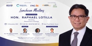ECCP Luncheon Meeting with DOE Secretary Raphael Lotilla