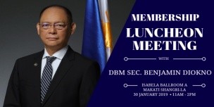 Luncheon Meeting  with  Department of Budget and Management Secretary Benjamin E. Diokno