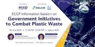ECCP Information Session on Government Initiatives to Combat Plastic Waste