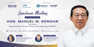 ECCP Luncheon Meeting with DPWH Secretary Manuel Bonoan